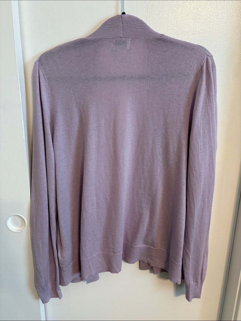 Old Navy Lilac Open-Front Women's Cardigan - Picture 2 of 4